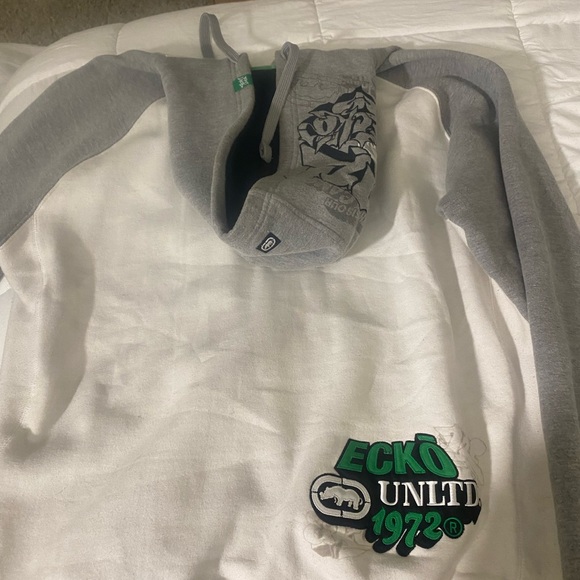 Ecko unlimited detailed heavy 90’s hoodie - Picture 7 of 9